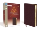 Image for NIV, Life Application Study Bible, Second Edition, Personal Size, Bonded Leather, Burgundy, Red Letter Edition