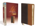Image for NIV, Life Application Study Bible, Large Print, Bonded Leather, Burgundy, Indexed