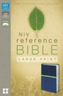 Image for NIV, Reference Bible, Large Print, Imitation Leather, Black, Red Letter Edition