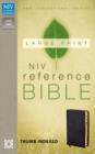 Image for NIV, Reference Bible, Large Print, Imitation Leather, Black, Red Letter Edition