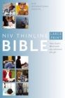 Image for NIV, Thinline Bible, Large Print, Hardcover, Red Letter Edition