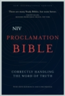 Image for New International Version Proclamation Bible: correctly handling the word of truth.