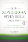 Image for NIV Zondervan Study Bible, Large Print, Imitation Leather, Brown/Tan