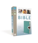 Image for NIV, Thinline Bible, Leathersoft, Turquoise/Brown, Red Letter Edition