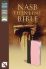 Image for NASB, Thinline Bible, Leathersoft, Pink/Brown, Red Letter Edition