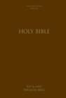 Image for KJV, Amplified, Parallel Bible, Large Print, Hardcover, Red Letter Edition
