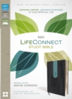 Image for NIV, LifeConnect Study Bible, Leathersoft, Gray/Blue, Indexed, Red Letter Edition