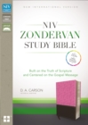 Image for NIV, Zondervan Study Bible, Imitation Leather, Pink/Brown, Indexed : Built on the Truth of Scripture and Centered on the Gospel Message