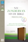 Image for NIV Zondervan Study Bible, Personal Size, Imitation Leather, Brown/Tan, Indexed : Built on the Truth of Scripture and Centered on the Gospel Message