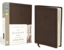 Image for NIV, Journal the Word Bible, Large Print, Leathersoft, Brown