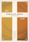 Image for KJV, Amplified, Parallel Bible, Large Print, Hardcover, Red Letter : Two Bible Versions Together for Study and Comparison