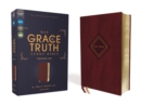 Image for NIV, The Grace and Truth Study Bible (Trustworthy and Practical Insights), Personal Size, Leathersoft, Burgundy, Red Letter, Comfort Print