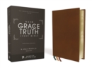 Image for NASB, The Grace and Truth Study Bible, Premium Goatskin Leather, Brown, Premier Collection, Black Letter, 1995 Text, Art Gilded Edges, Comfort Print