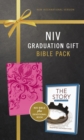Image for NIV, Graduation Gift, Bible Pack for Her, Pink, Red Letter