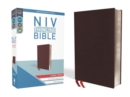 Image for NIV, Thinline Bible, Large Print, Bonded Leather, Burgundy, Red Letter, Comfort Print