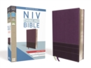 Image for NIV, Thinline Bible, Large Print, Leathersoft, Purple, Red Letter, Comfort Print