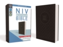 Image for NIV, Value Thinline Bible, Large Print, Leathersoft, Gray/Black, Comfort Print
