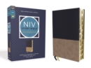 Image for NIV Study Bible, Fully Revised Edition (Study Deeply. Believe Wholeheartedly.), Leathersoft, Navy/Tan, Red Letter, Thumb Indexed, Comfort Print