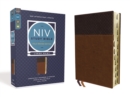 Image for NIV Study Bible, Fully Revised Edition (Study Deeply. Believe Wholeheartedly.), Large Print, Leathersoft, Brown, Red Letter, Thumb Indexed, Comfort Print