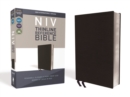 Image for NIV, Thinline Reference Bible (Deep Study at a Portable Size), Bonded Leather, Black, Red Letter, Comfort Print