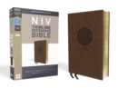 Image for NIV, Thinline Reference Bible (Deep Study at a Portable Size), Leathersoft, Brown, Red Letter, Comfort Print