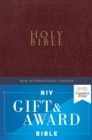 Image for NIV, Gift and Award Bible, Leather-Look, Burgundy, Red Letter, Comfort Print