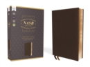 Image for NASB, Single-Column Reference Bible, Wide Margin, Leathersoft, Brown, 1995 Text, Comfort Print