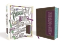 Image for NIV, Beautiful Word Coloring Bible and 8-Pencil Gift Set, Leathersoft, Brown/Purple