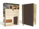Image for NRSV, Cultural Backgrounds Study Bible, Leathersoft, Tan/Brown, Comfort Print : Bringing to Life the Ancient World of Scripture