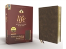 Image for NIV, Life Application Study Bible, Third Edition, Bonded Leather, Brown, Red Letter