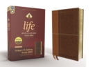 Image for NIV, Life Application Study Bible, Third Edition, Leathersoft, Brown, Red Letter