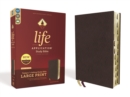Image for NIV, Life Application Study Bible, Third Edition, Large Print, Bonded Leather, Burgundy, Red Letter, Thumb Indexed
