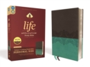 Image for NIV, Life Application Study Bible, Third Edition, Personal Size, Leathersoft, Gray/Teal, Red Letter