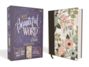 Image for NIV, Beautiful Word Bible, Updated Edition, Peel/Stick Bible Tabs, Cloth over Board, Floral, Red Letter, Comfort Print