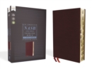Image for NASB, Thinline Bible, Large Print, Bonded Leather, Burgundy, Red Letter, 1995 Text, Thumb Indexed, Comfort Print