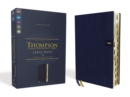 Image for NIV, Thompson Chain-Reference Bible, Large Print, Leathersoft, Navy, Thumb Indexed, Red Letter, Comfort Print