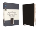 Image for NIV, Side-Column Reference Bible (Deep Study at a Portable Size), Personal Size, Leathersoft, Black, Comfort Print