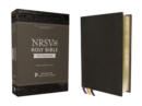 Image for NRSVue, Holy Bible with Apocrypha, Premium Goatskin Leather, Black, Premier Collection, Art Gilded Edges, Comfort Print