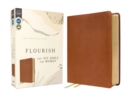 Image for Flourish: The NIV Bible for Women, Leathersoft, Brown, Comfort Print