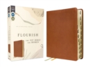 Image for Flourish: The NIV Bible for Women, Leathersoft, Brown, Thumb Indexed, Comfort Print