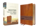 Image for Rooted: The NIV Bible for Men, Leathersoft, Brown, Comfort Print