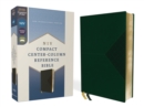 Image for NIV, Compact Center-Column Reference Bible, Leathersoft, Green, Red Letter, Comfort Print