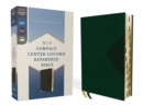 Image for NIV, Compact Center-Column Reference Bible, Leathersoft, Green, Red Letter, Thumb Indexed. Comfort Print