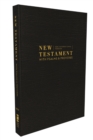 Image for NIV, New Testament with Psalms and Proverbs, Pocket-Sized, Paperback, Black, Comfort Print