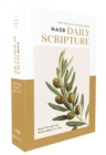 Image for NASB, Daily Scripture, Paperback, White/Olive, 1995 Text, Comfort Print : 365 Days to Read Through the Whole Bible in a Year