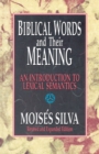Image for Biblical Words and Their Meaning