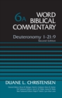 Image for Deuteronomy 1-21:9, Volume 6A : Second Edition