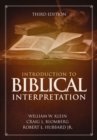 Image for Introduction to biblical interpretation