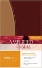 Image for Bible Amplified Duo-tone Burgundy/tan