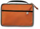 Image for Reversible Cover Fabric Large Orange/Gray Book &amp; Bible Cover